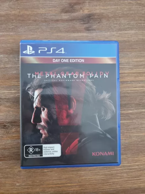 METAL GEAR SOLID The Phantom Pain, Playstation 4, PS4 game Complete, Used  $28.97 - PicClick AU