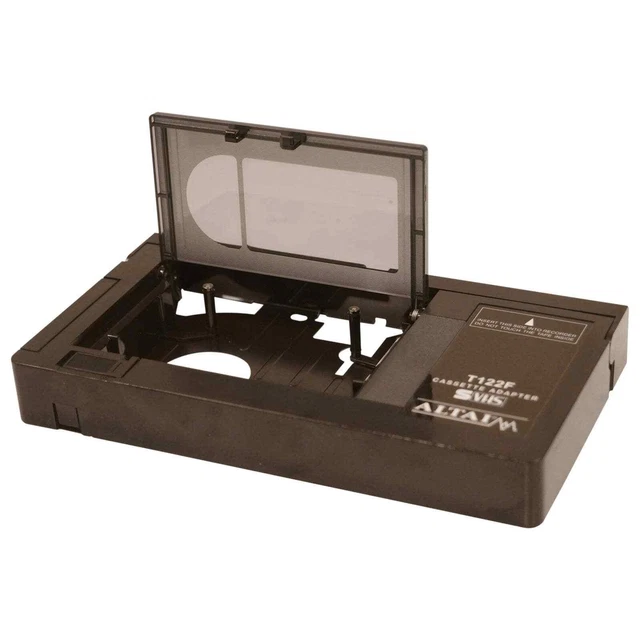 MOTORISED VHSC TO VHS Compact Video Cassette Tape Adaptor (not for 8mm