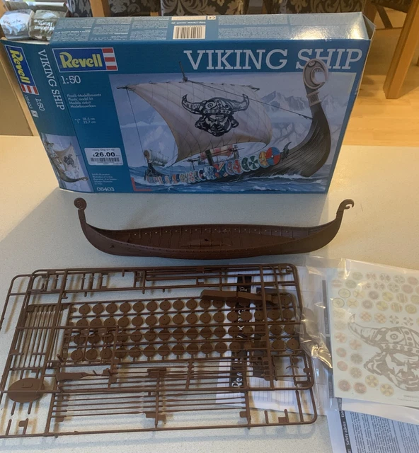 Revell Of Germany Viking Ship Plastic Model Kit