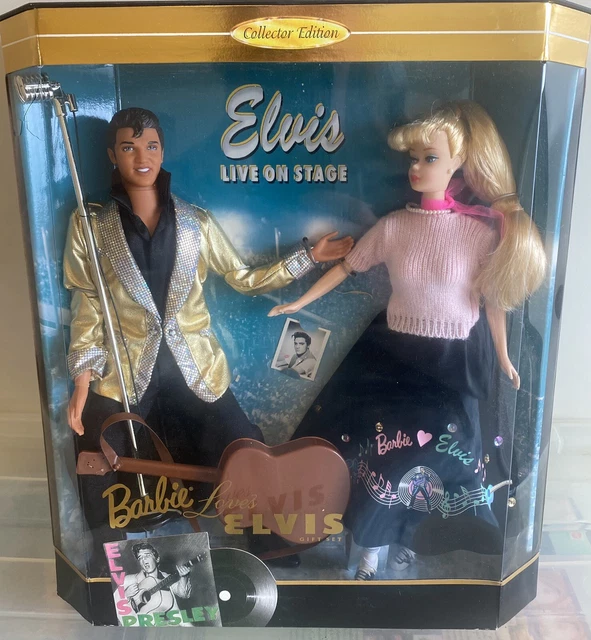 BARBIE Loves ELVIS Live on Stage Collectors Edition 1996 BARBIE Loves ELVIS Live on Stage Collectors Edition 1996