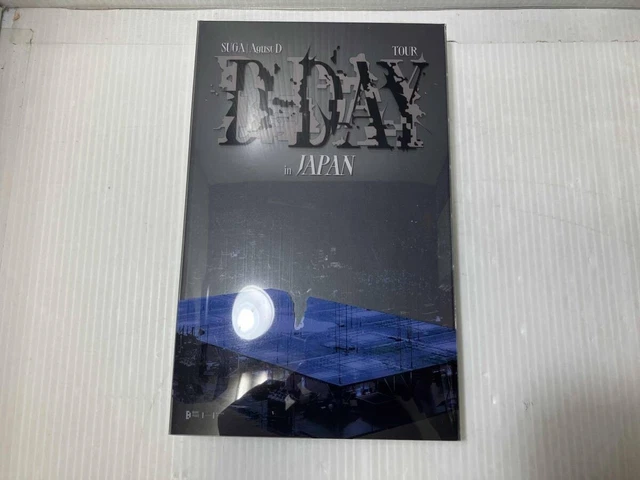 SUGA AGUST D TOUR D-DAY en JAPÓN 2 Blu-ray Photobook nuevo sin
