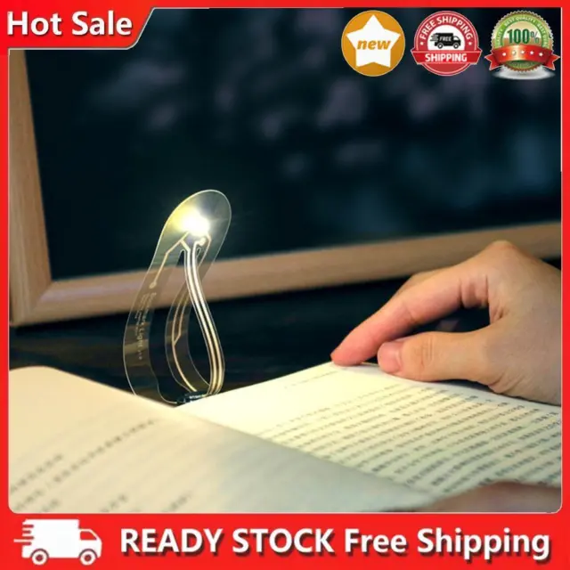 Mini Bookmark Lamp Folding Flexible Book Lights Eye Protection Reading Night