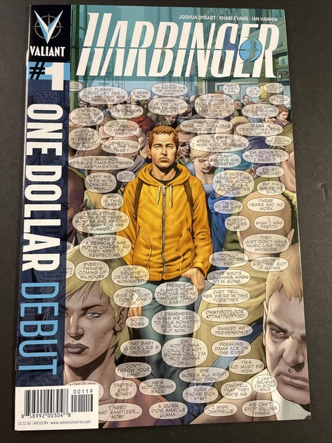 HARBINGER #1 One Dollar Debut Edition VALIANT COMICS 2013 Joshua Dysart NM (F16)
