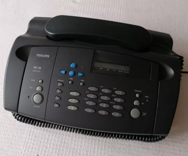 Faxgerät Philips HFC 50, gebraucht und gut erhalten, mit Fax, Kopie, AB, Telefon
