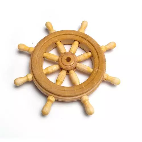 Mantua Models Wooden Ships Wheel 30mm