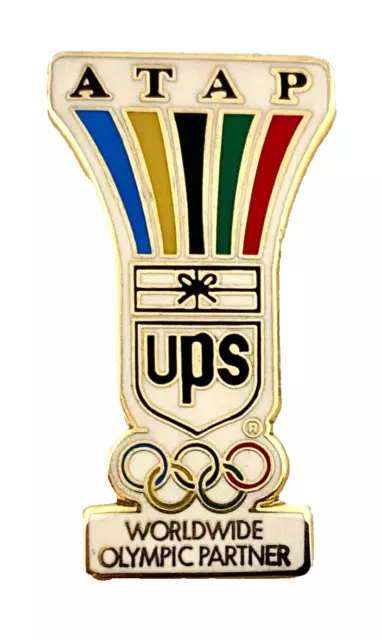SYDNEY 2000 OLYMPIC GAMES ~ UPS SPONSOR ~ PIN, BADGE, BROOCH   ..free post
