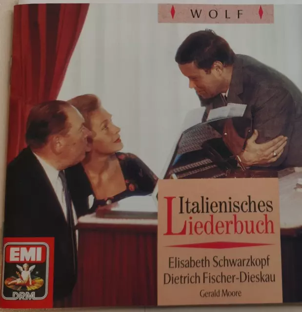 Wolf Italienisches Liederbuch Elisabeth Schwarzkopf Dietrich Fischer-Dieskau CD