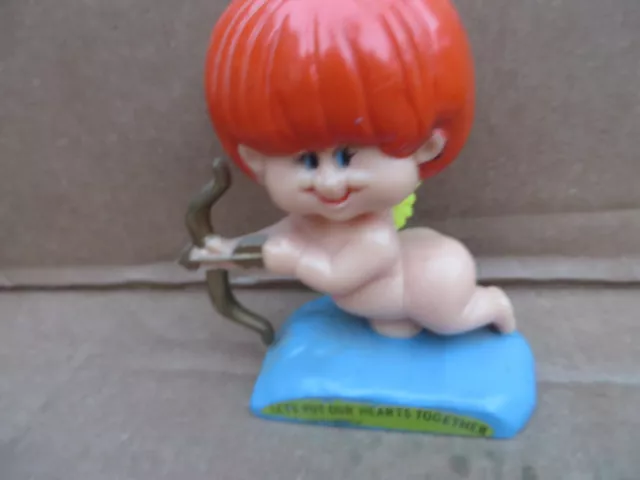 Vintage 1970's russ berrie Figure lets put our hearts together