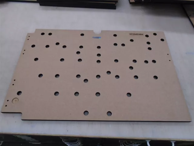 Whitewater Pinball Replacement Backbox light panel wood