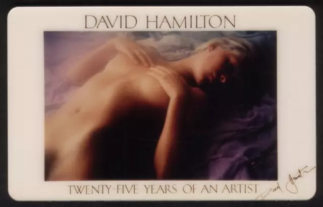 David Hamilton: Twenty-Five Anni. Nude Donna Foto #2 Esemplare 7/94 Phone Carta