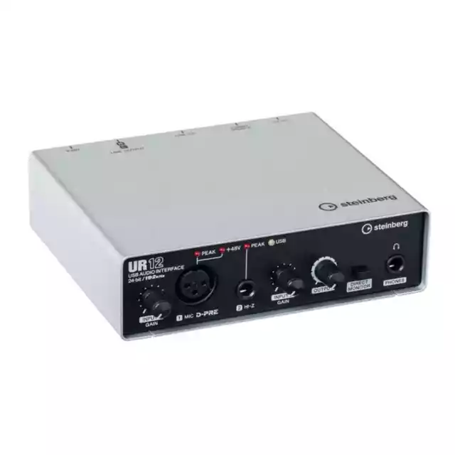 Steinberg UR12B 2 x 2 Audio Interface - Black/Silver