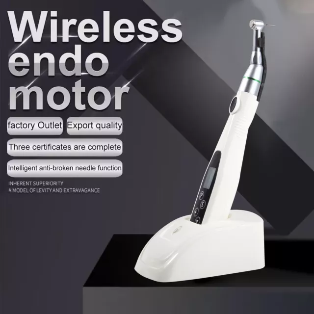 Woodpecker Style Dental Wireless 16:1 LED Endo Motor Reciprocating Root Canal
