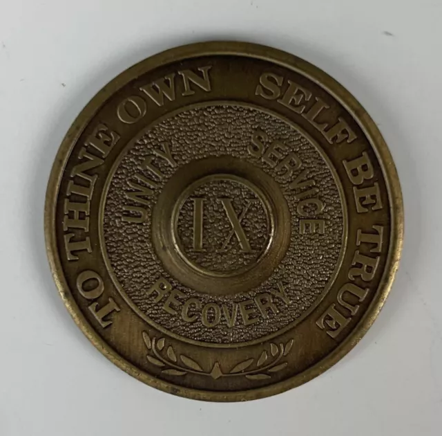 ALCOHOLICS ANNOYMOUS RECOVERY 22 Year Coin Token Chip Medallion $4.00 ...