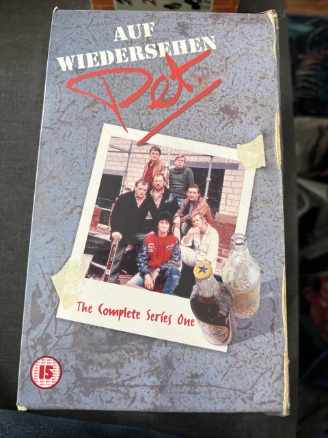 AUF WIEDERSEHEN PET Complete series 1 VHS Boxset (Read Description) EUR