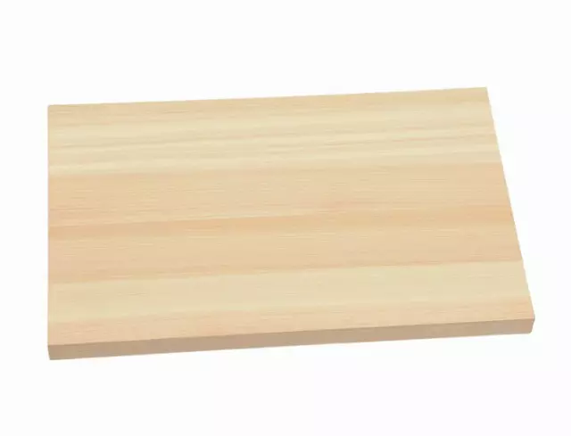 JAPANESE HINOKI cypress wooden cutting boards 16×7.8×1.1 (Non solid)