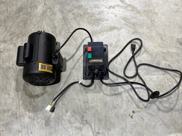 Powermatic Jointer 2HP 1PH 230V, Helical Cutterhead motor And Switch Only New