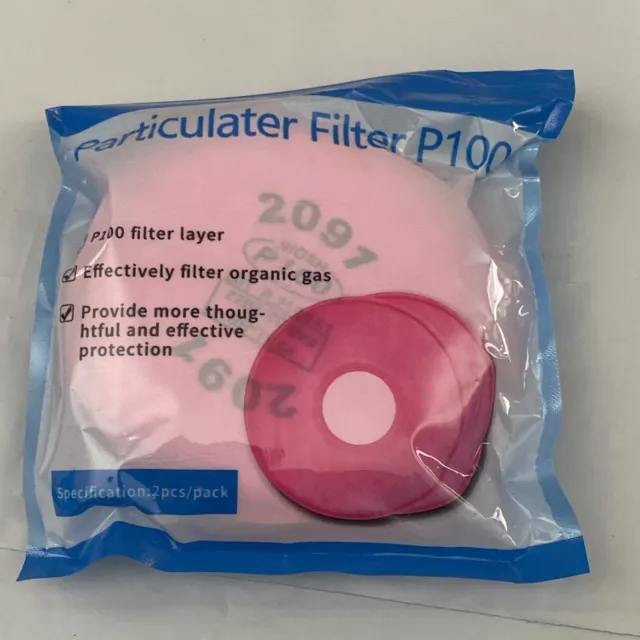Filtro de partículas P100 (1 paquete/2 piezas)