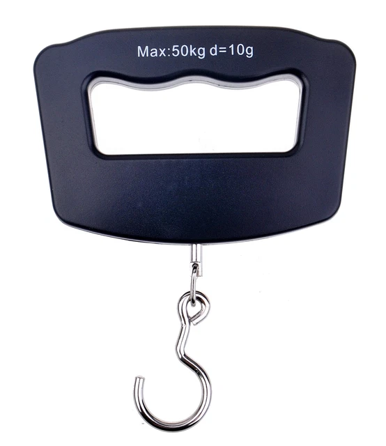 Portable Handheld Travel Luggage Electronic Scale, Digital LCD Hanging Suitca...