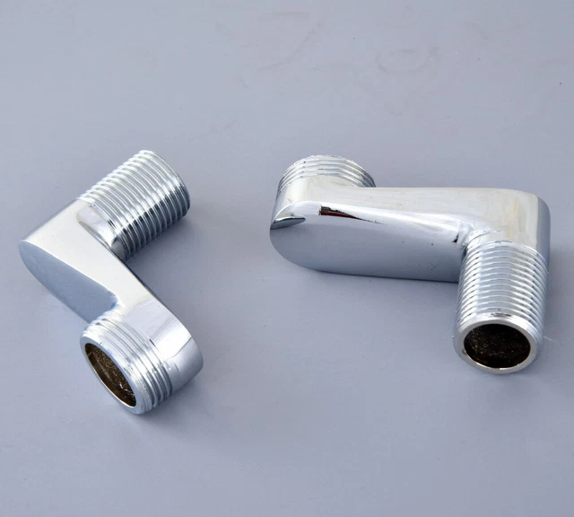 Polished Chrome Brass Claw Foot Bathtub Faucet Adjustable Swing Arms sba142