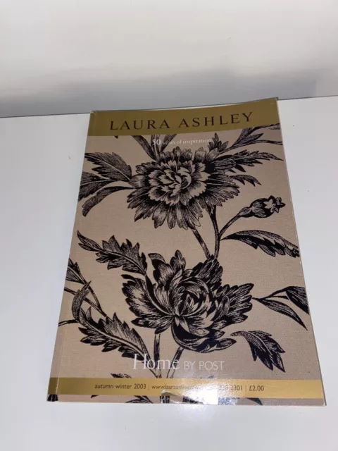 Laura Ashley Home By Post Catalogue Autumn Winter 2003 - 50 Years of Inspiration