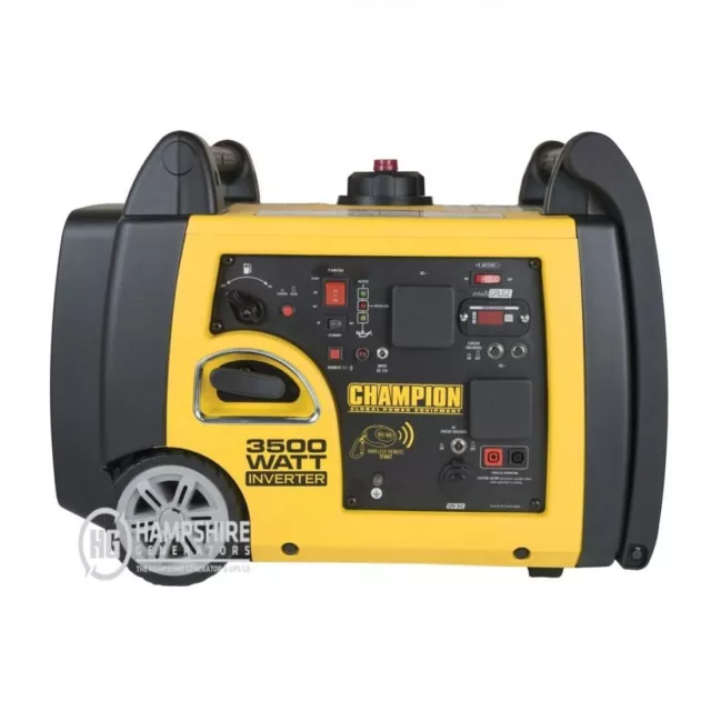 Champion Electric Start 3500W Premium Petrol Inverter Generator 3 Year Warranty