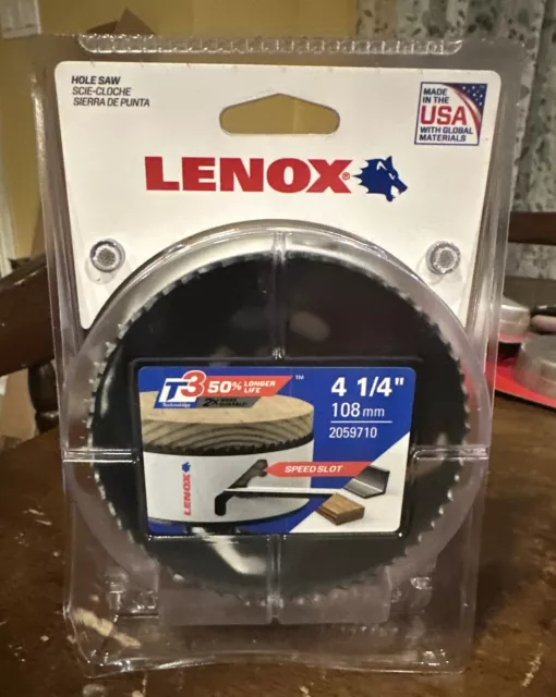 LENOX 4-1/4-in Bi-Metal Non-Arbored Hole Saw