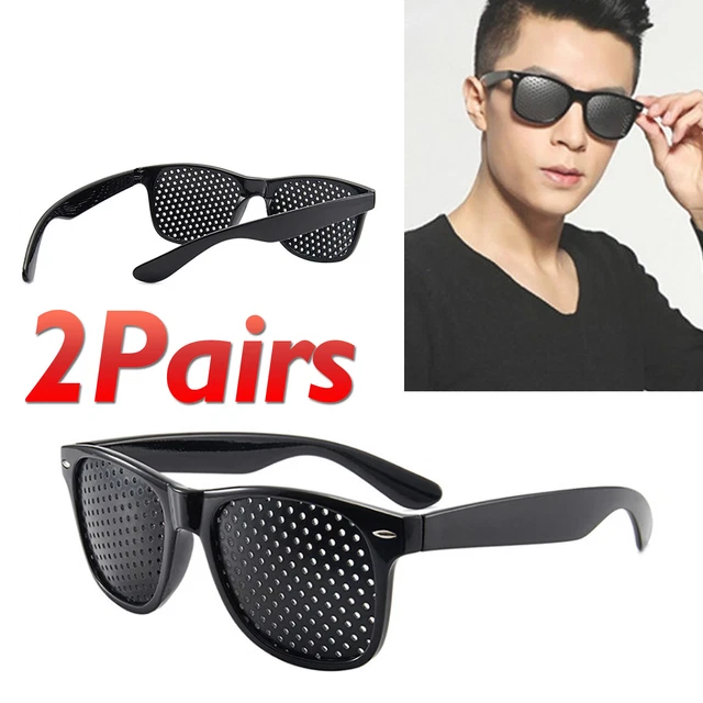 Eyesight Improvement Vision Care Daily Exercise Eyewear Training Pinhole Glasses