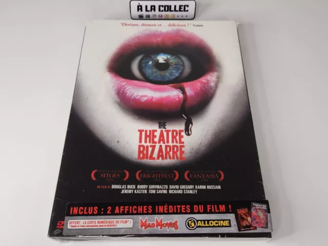 The Theatre Bizarre + 2 Affiches - Horreur - Film 2011 DVD (FR, VO) - NEUF