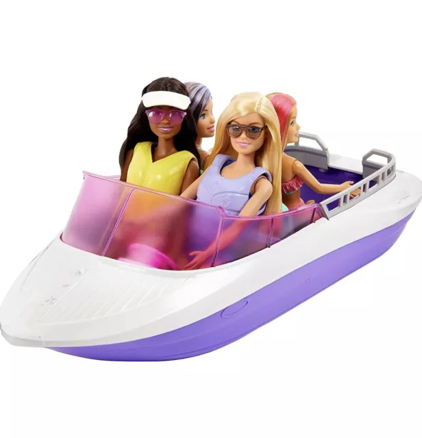 Barbie Doll Mermaid Power Playset With 2 Dolls, Floating Boat and Accessories 3+ 2