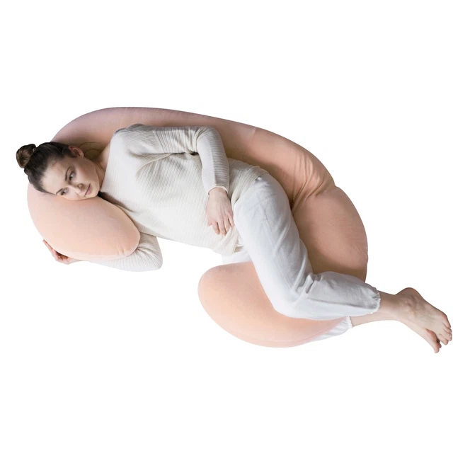 Cojín de almacenamiento Motherhood premium incl. funda albaricoque EXCELENTE