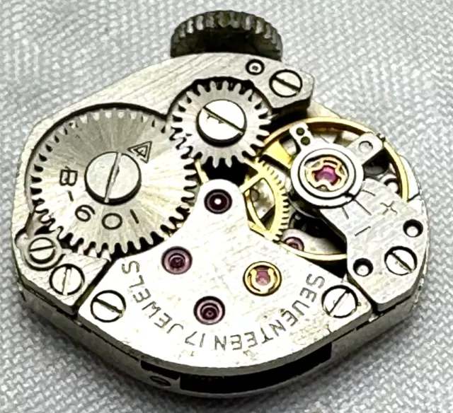 Vintage Westclox 17 Jewel LADIES Mechanical Watch Movement FOR PARTS ONLY  21-56