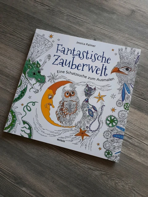 Fantastische Zauberwelt _ Weltbild - Malbuch für Erwachsene & Kinder