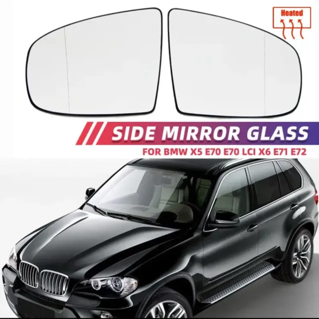 Specchio laterale Destro O Sinisro Retrovisore per BMW X5 X6 E71 E72 E70 E70