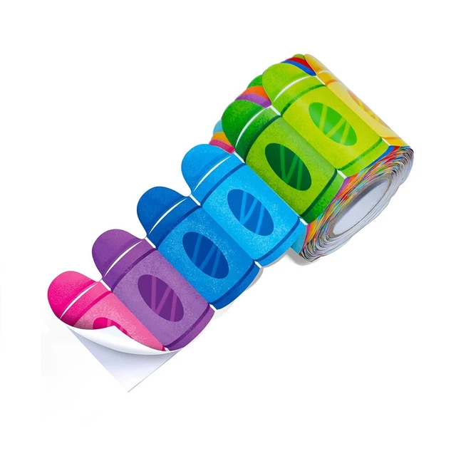 Bordures De Tableau D'affichage Festonnées Pour Décoration De Salle De Classe 16 M~p144695355