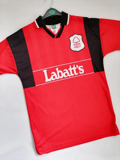 Maillot De Foot Nottingham Forest 1994/1996 - Domicile, Taille XL, Vintage Umbro - Occasion Bon état
