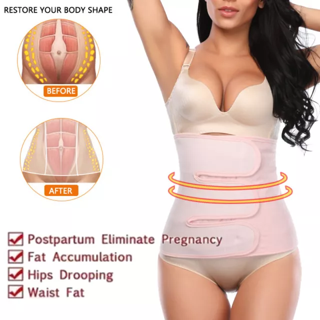 POST PARTUM BODY Shaper C-Section Back Support Wrap After Birth