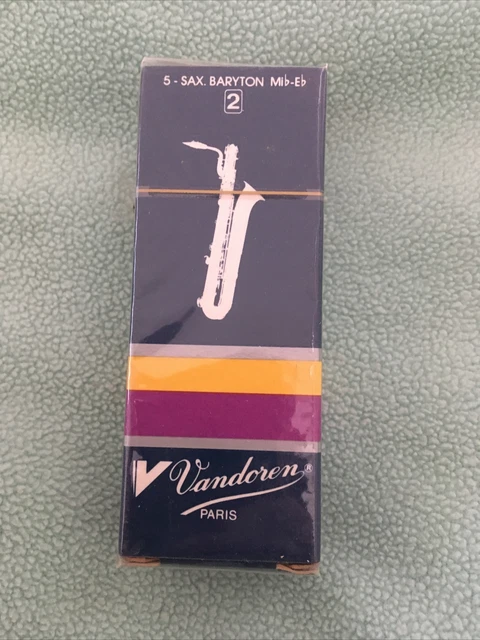 5 ANCHES VANDOREN SR242 SAX BARYTON Mib Eb 2 NEUF Sous Blister