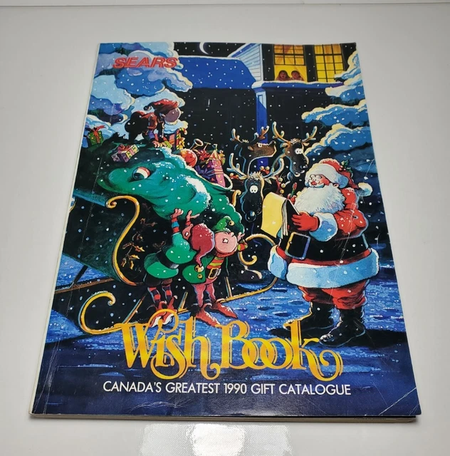 1990 SEARS CHRISTMAS Wish Book Catalog Vintage 75.00 PicClick CA