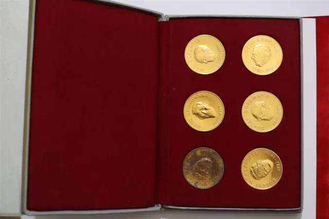 🧭 🇩🇪 Germany Ddr Socialist Medals In Original Box B62 #328