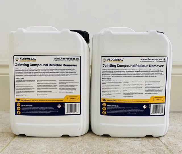 FLOORSEAL JOINTING COMPOUND Residue Remover 5L + FREE 2L Manufacturer price £109 £49.99