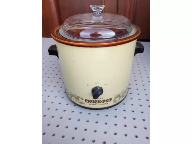 Vintage Rival Crock Pot Slow Cooker