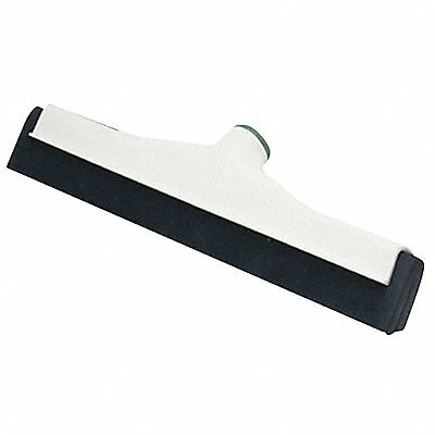 UNGER Floor Squeegee: Single-Blade, Threaded, 22 in Blade Wd, Foam Rubber,