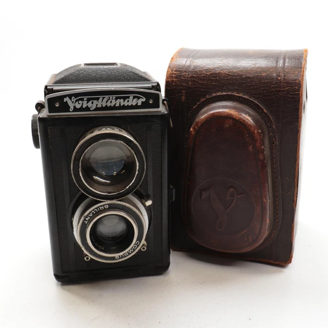 Appareil Photo Voigtländer Brillant 6x6 - TLR Vintage - Marché Italien