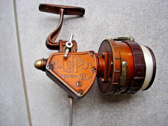 Leurre Mepps Vintage Made In France - Cuillère Grise Taille 8 - Neuf