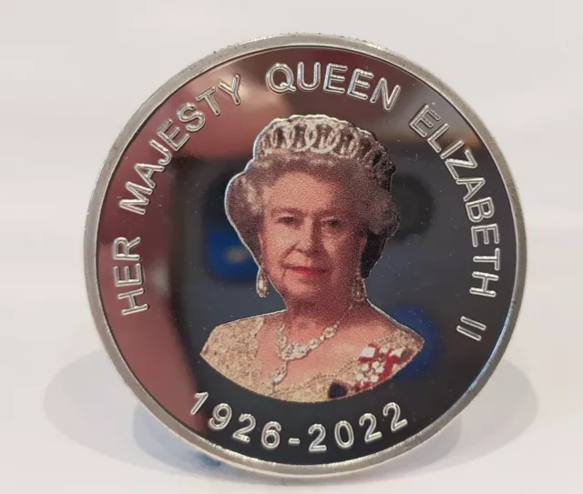 Queen Elizabeth II Silver Coin Prince Harry Spare Royal Family Buckingham Palace