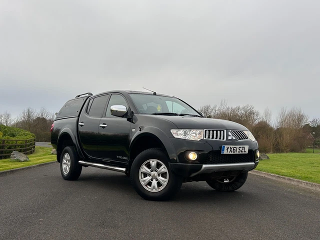 2011 MITSUBISHI L200 Trojan Double Cab Di-D 4X4 Black 4X4 1 Owner, No ...