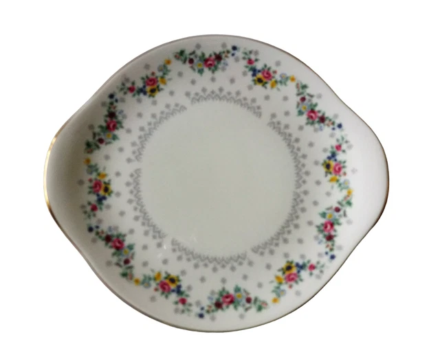 Royal Kent Bone China Floral Serving Plate Platter Roses Made in England