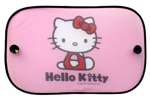 (TG. 50 x 100 cm) Hello Kitty 077362 2 Tendine Laterali Monovolumi, 43x67 cm - N 3