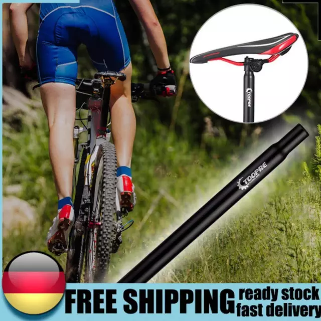 TOOPRE MTB Mountainbike Sattelstütze Aluminium Fahrrad Sitzrohr (27,2x350mm) DE