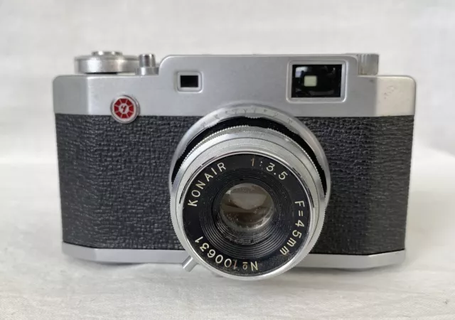 RARE Vintage KONAIR Ruby 35mm Flm Camera made in Japan.